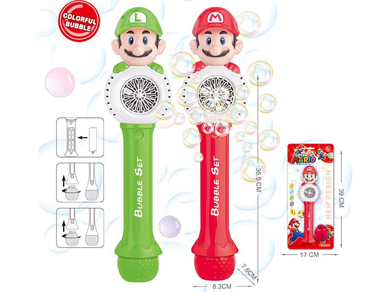 20 Holes Super Mario Bubble Stick With Light
