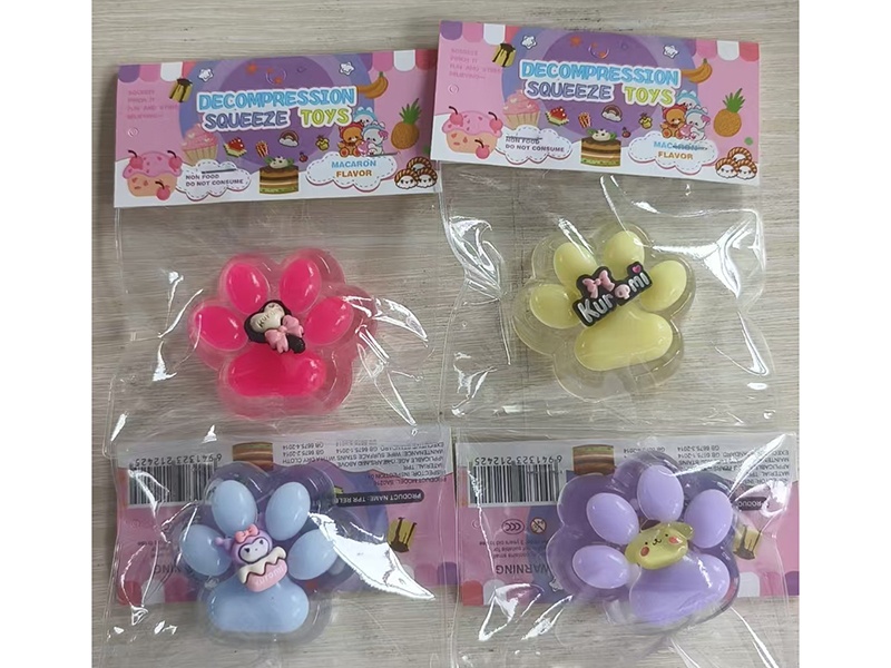 Pinching Fun: Sanrio Cartoon With Lights