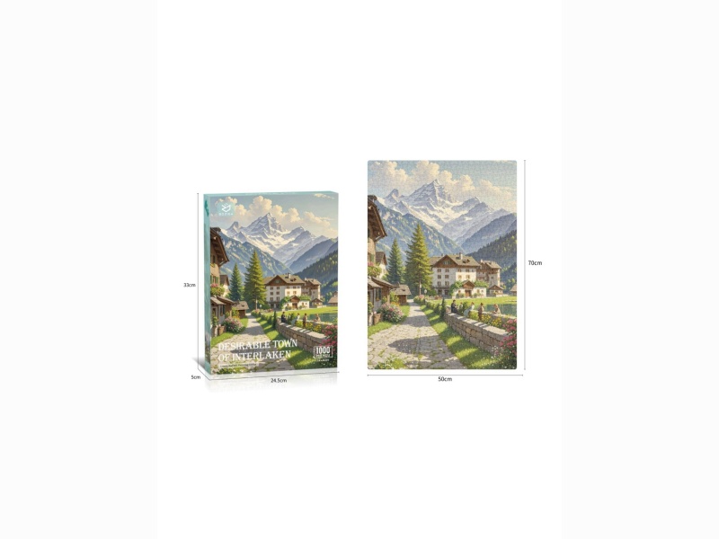 Oil Painting Puzzle (1000 Pieces)