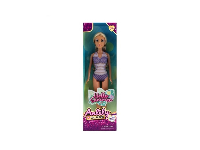 11.5-Inch Solid Doll (Brown Skin Color)