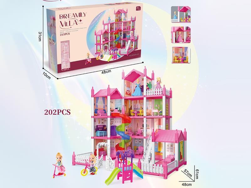 DIY Villa Toy 202pcs