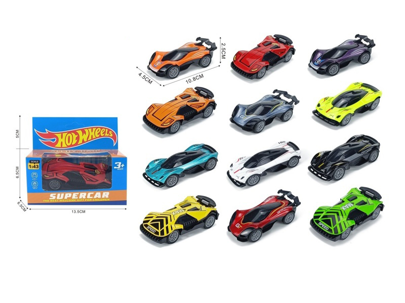 1:43 Huili Alloy Sports Car