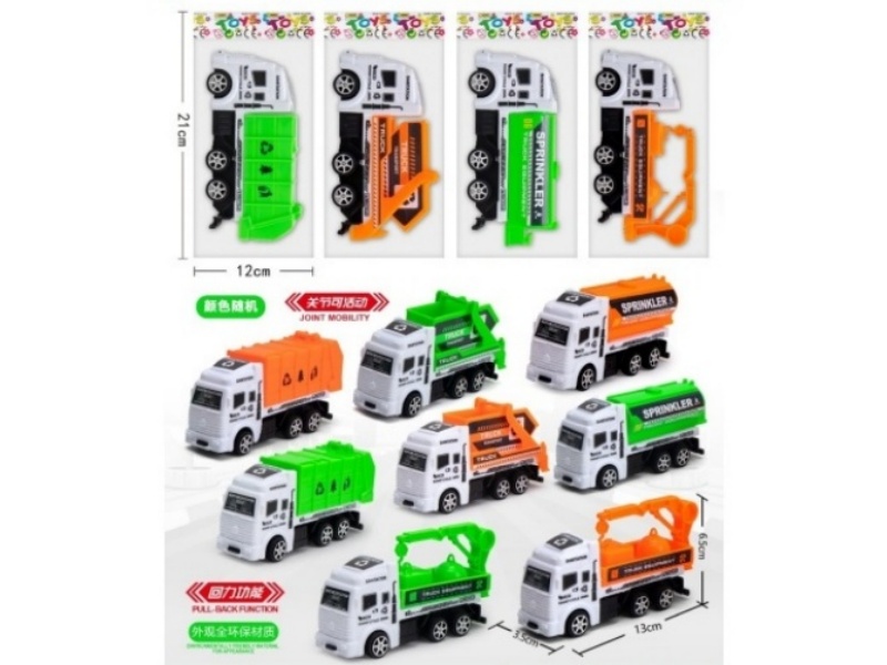 2-Color Model Rebound Sanitation Vehicle