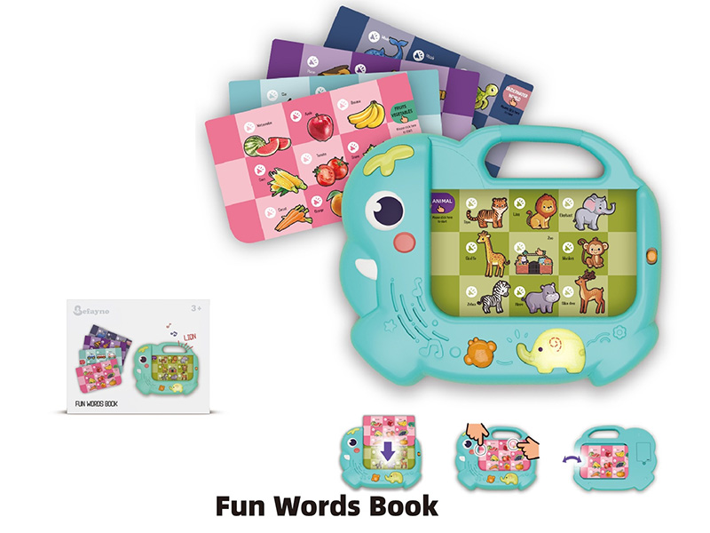 Elephant Baby Enlightenment Cognition Animal Card Learning Machine