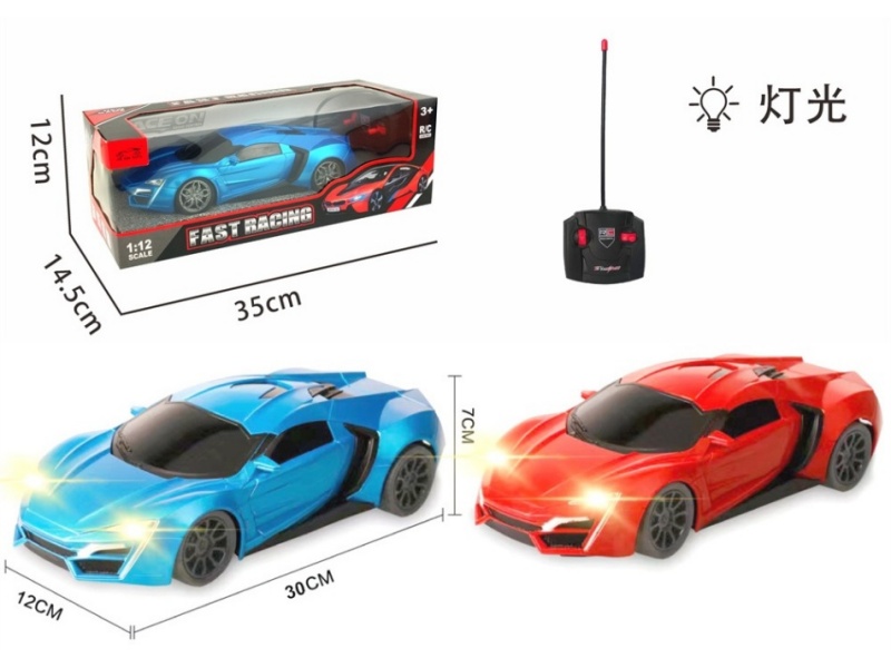 4-Channel  RC The Car Ahead, Lykon With Light