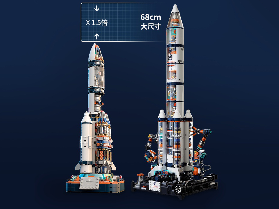 Rocket(Premium Edition)Building Blocks