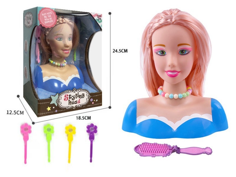Half-Body Doll Hairdressing Toy Set