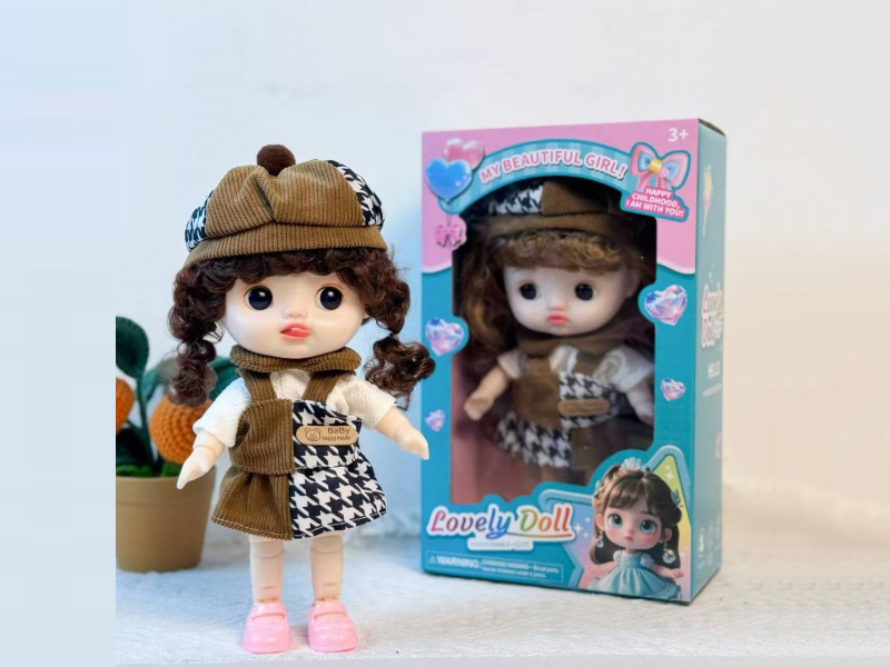 An 8-Inch Multi-Joint Cute And Style Doll