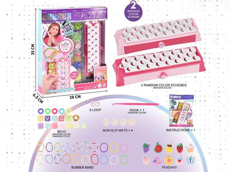Rubber Bracelet DIY Set