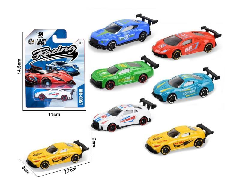 1:64 Slide Alloy Cars
