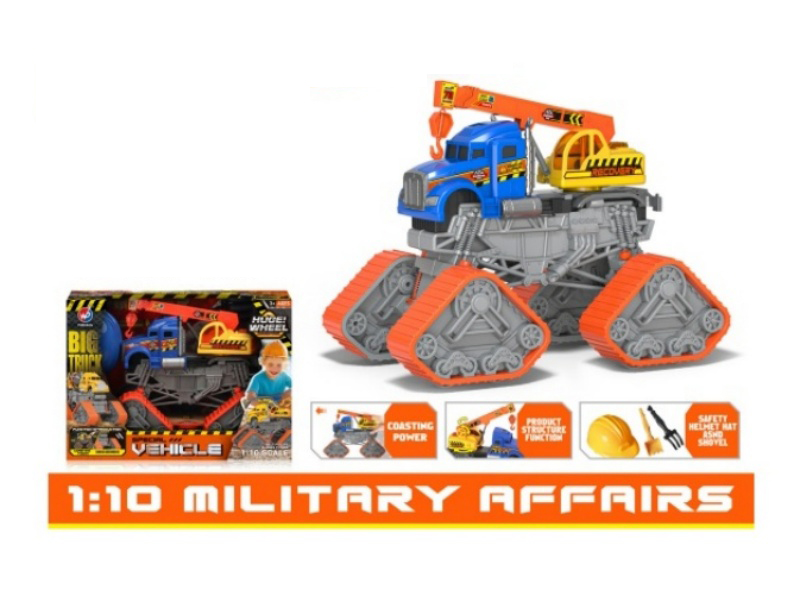 1:10 Spring-Covered Engineering Crane