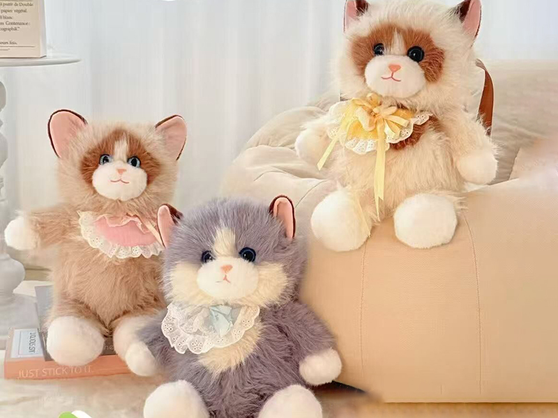 Plush Cat Backpack