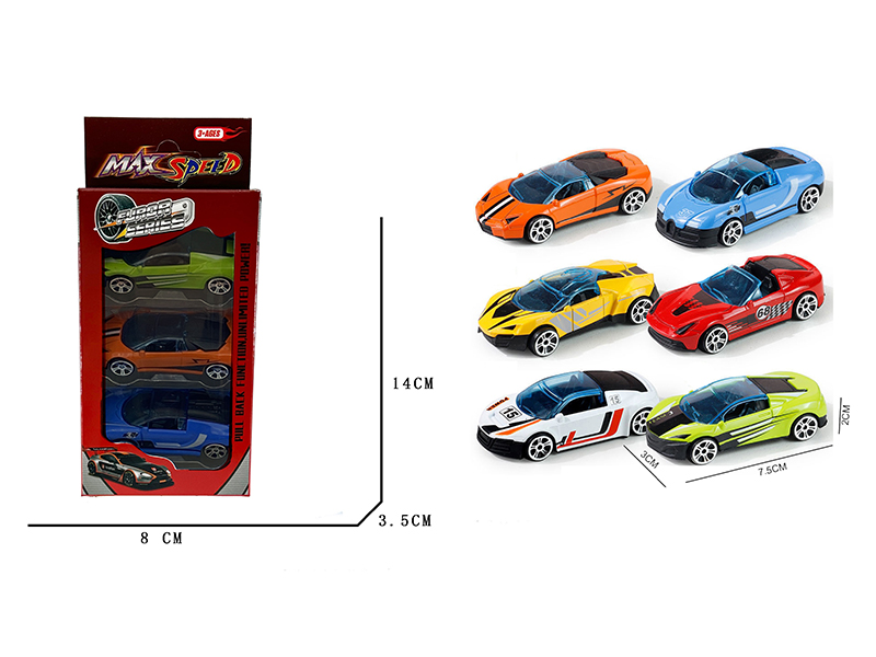 Slide Alloy Car