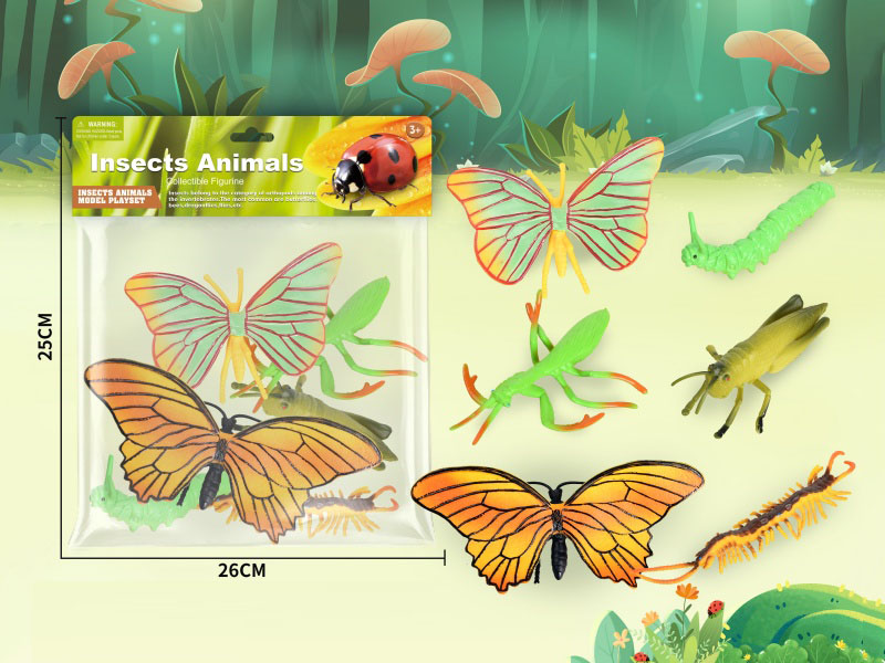 Six Insect Animals