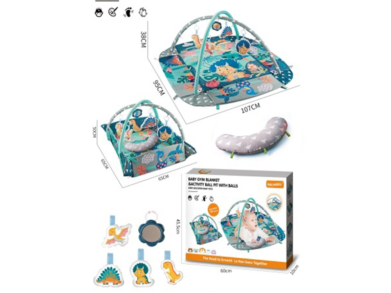 5 In 1 Baby Game Crawling Pad With 20 Balls