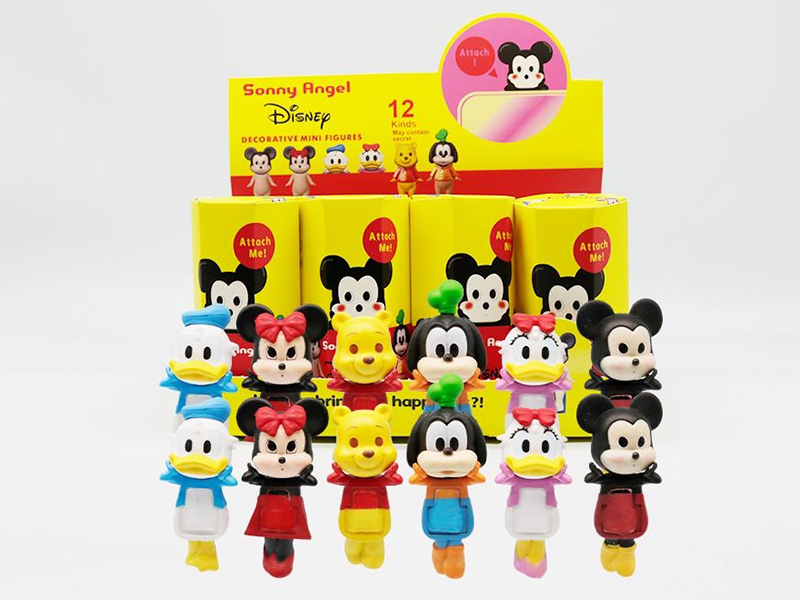 Mickey Mouse And Donald Duck Decorative Mini Figures 12pcs