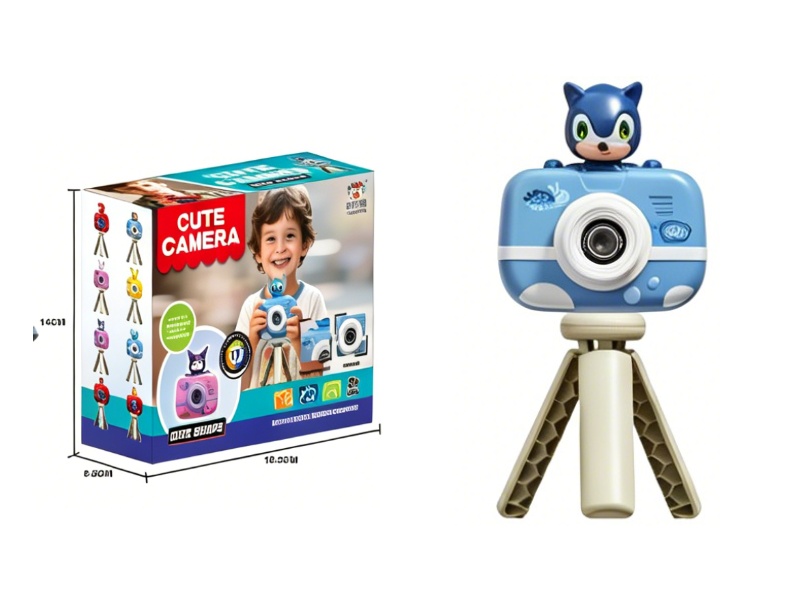 Children'S Camera Can Take Photos, Record Videos And Play Games (Sonic Style)