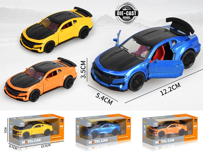 1:36 Pull Back Alloy Sports Car(3 Doors Can Open)（1:36）