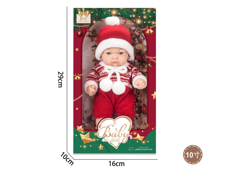 10-Inch Christmas Baby Belt For Newborns