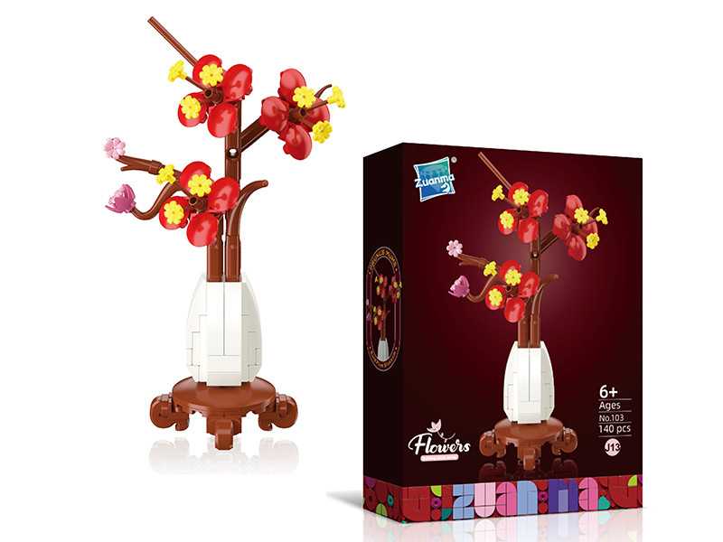 Plum Blossom Building Blocks 140pcs
