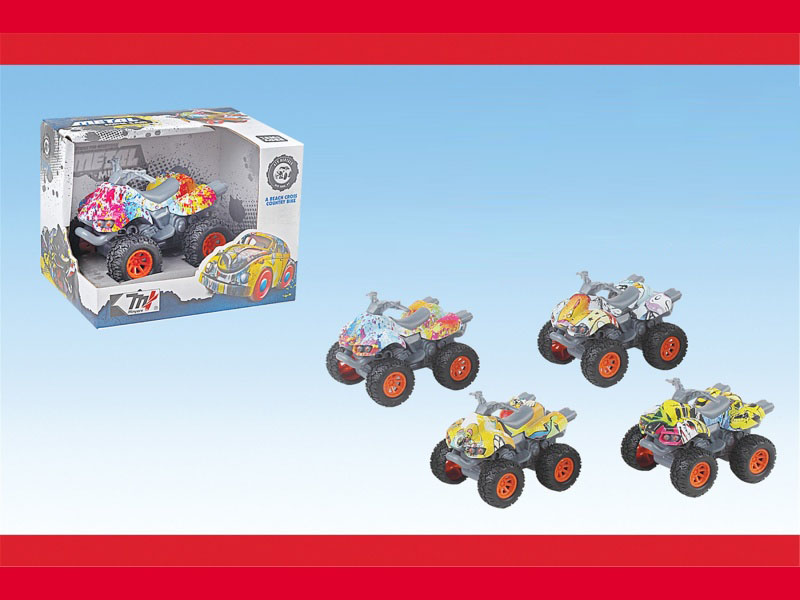 Inertial Graffiti Alloy Car