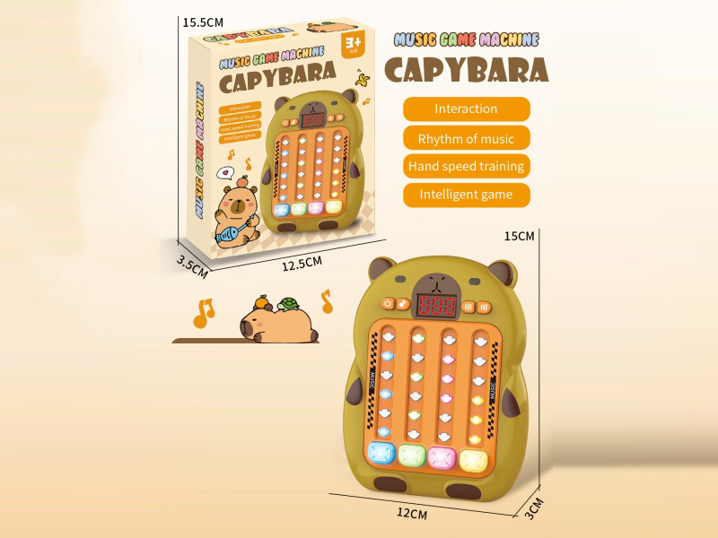 Capybara Rhythm Master Game Console