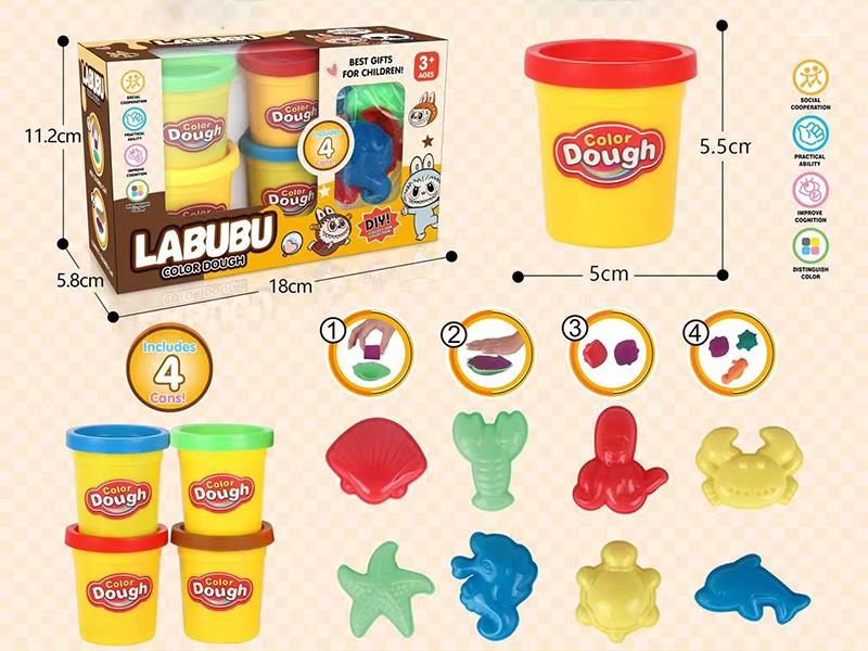 Labubu Color Dough Set