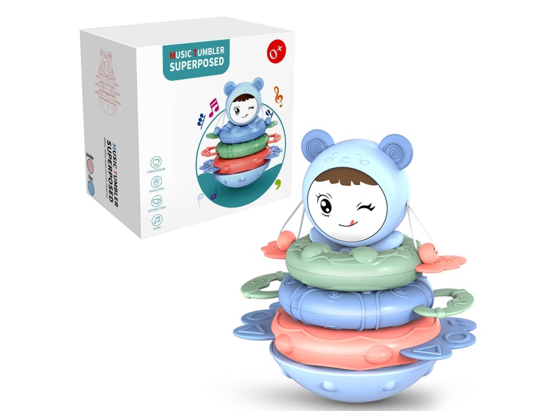 Three-In-One Untoppleable Doll