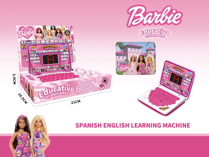 Barbie Bilingual English And Spanish Learning Machine