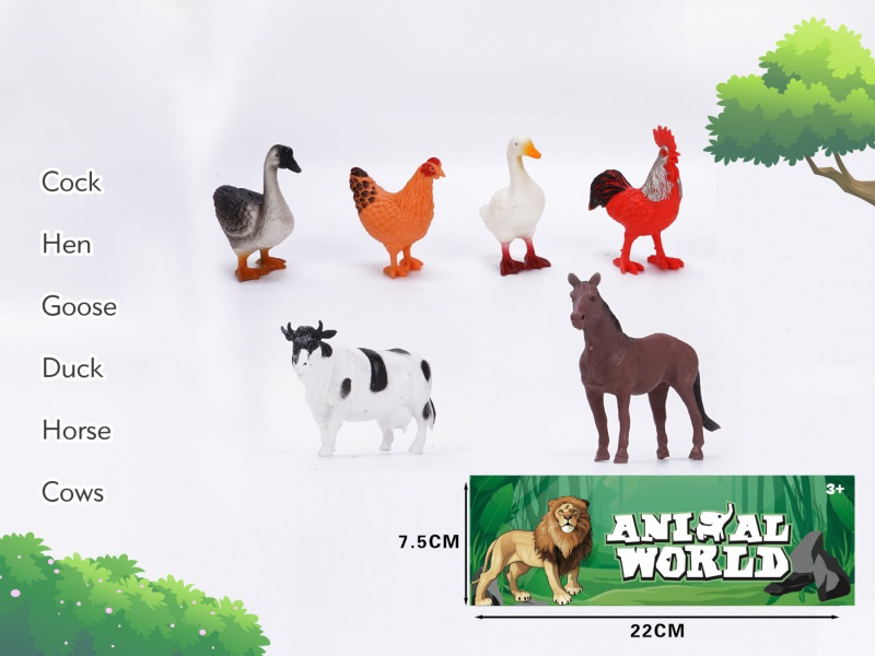 Animal Set (6 Pieces)