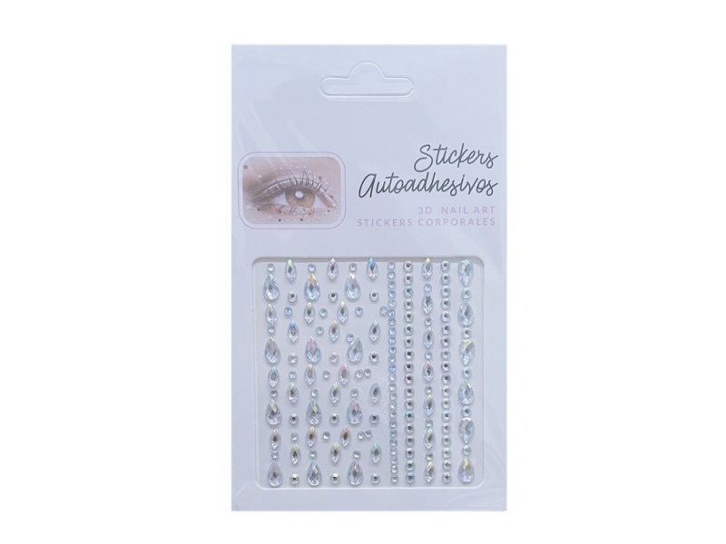 Eyes Face Diamond Stickers