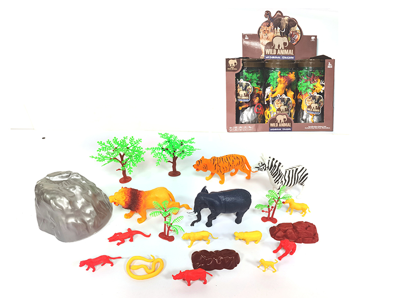 Wild Animals Set 6pcs/Display Box