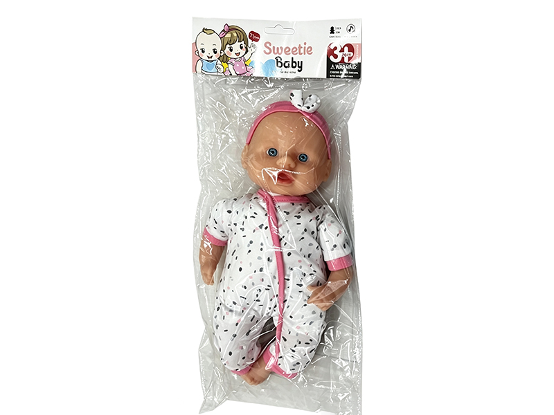 14" Environmental Cotton Body Doll With IC