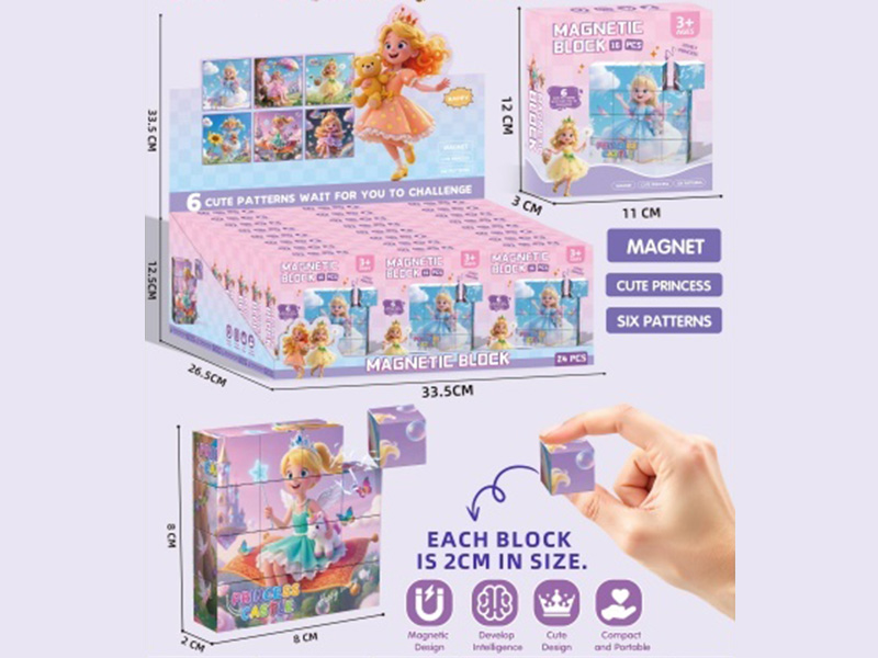 Magnetic Princess Puzzle