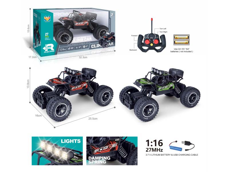 1:16 Remote Control 4CH Off-Road Vehicle