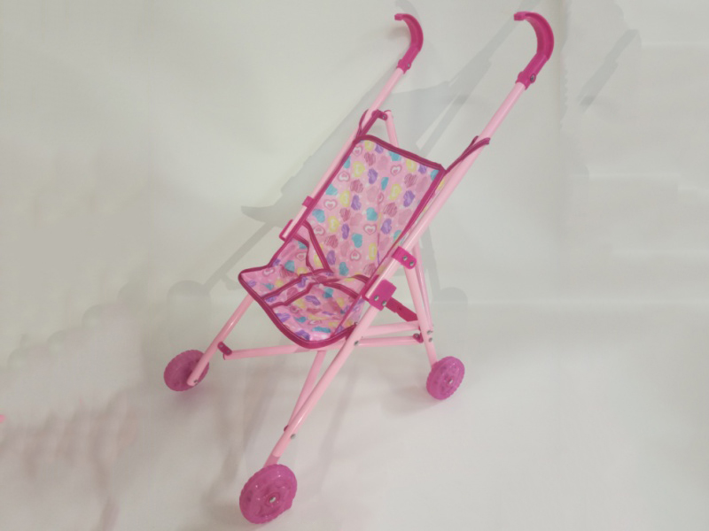 Iron Lighted Baby Stroller