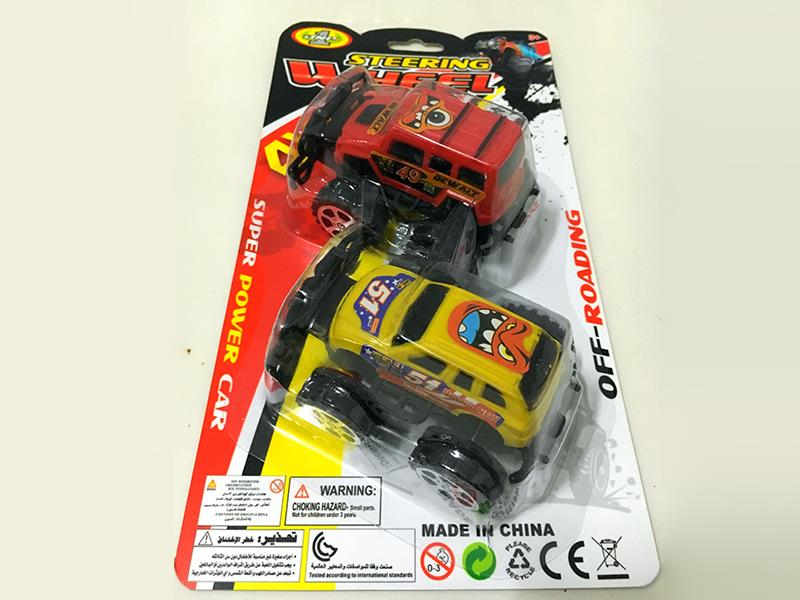 Pull Back Off-Road Vehicles 2pcs