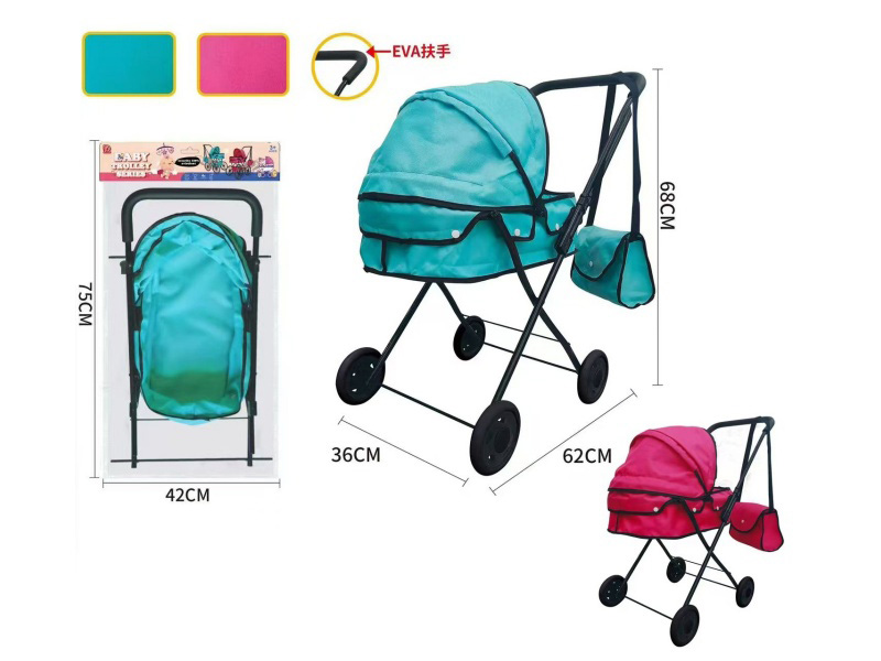 Thick Cloth Baby Stroller Toy(Medium  Wheel)