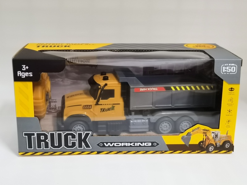Two-Way Remote-Controlled Dump Truck Engineering Vehicle