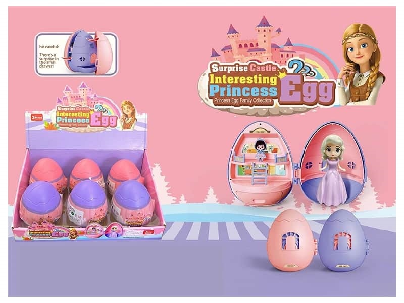 Pretend Play DIY Princess Egg