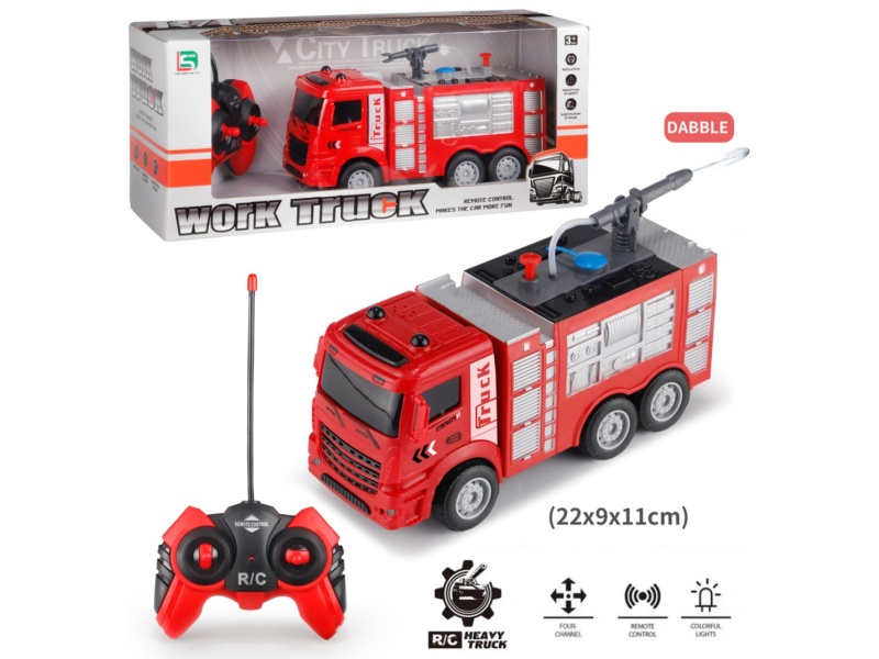 European-Style: Fire Engine (Can Spray Water)