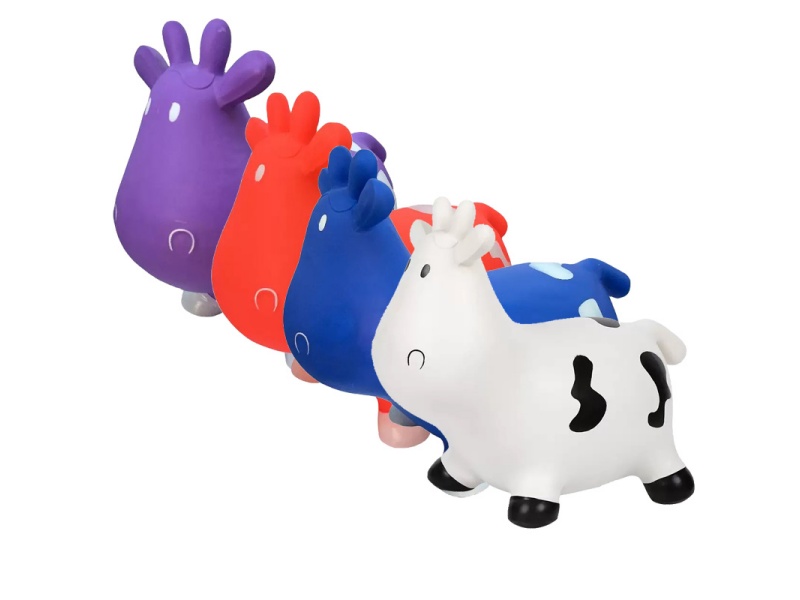 Inflatable Cows (With Music)