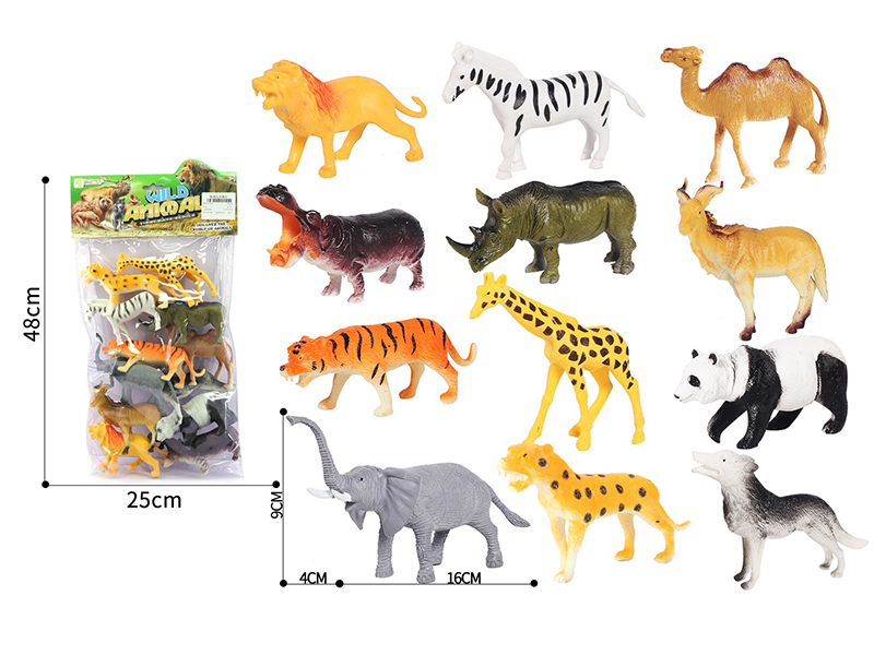 12PCS Animal Toy