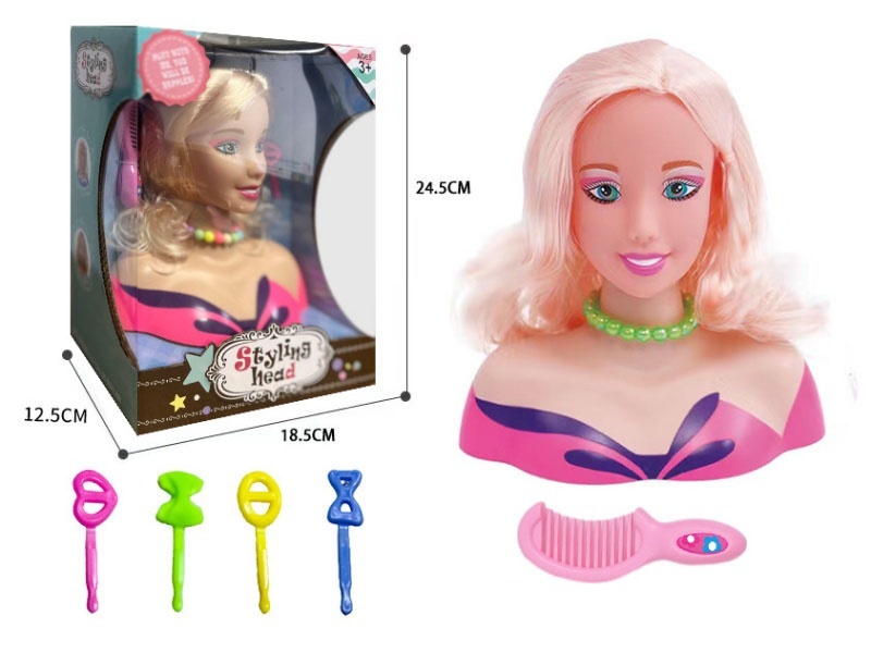 Half-Body Doll Hairdressing Toy Set