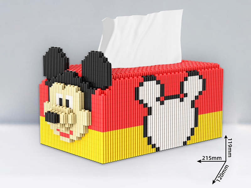 Mickey Tissue Box Building Blocks 3073+pcs