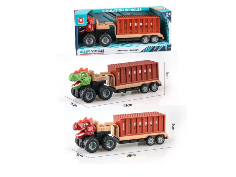 Dinosaur-Head Container Inertial Alloy Vehicle