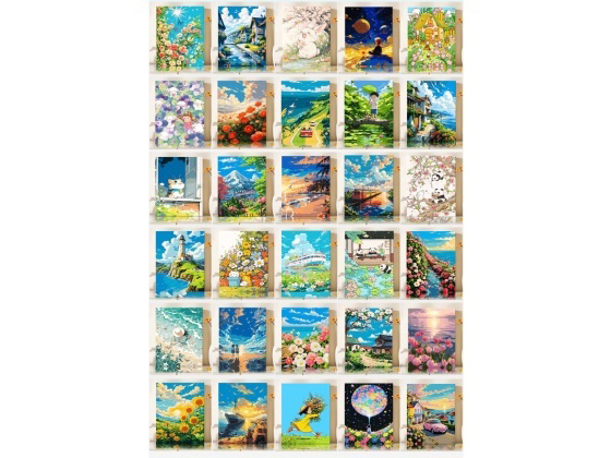 30X40 Diy Landscape Digital Oil Painting A Model