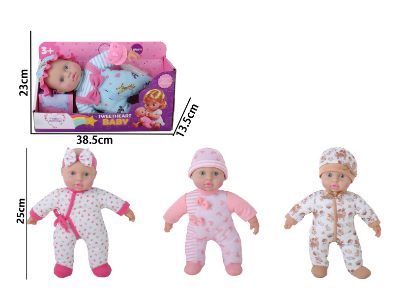 10-Inch Four-Tone Single Lamp Ic (3 Pieces Ag13, With Power Supply) Without Outer Cover Rubberized Hand Cotton Feet Filled With Cotton Doll Four Models