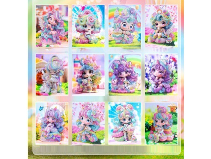 Ice Cream Princess Cartoon Handmade Diy Frame Diamond Painting 23X30