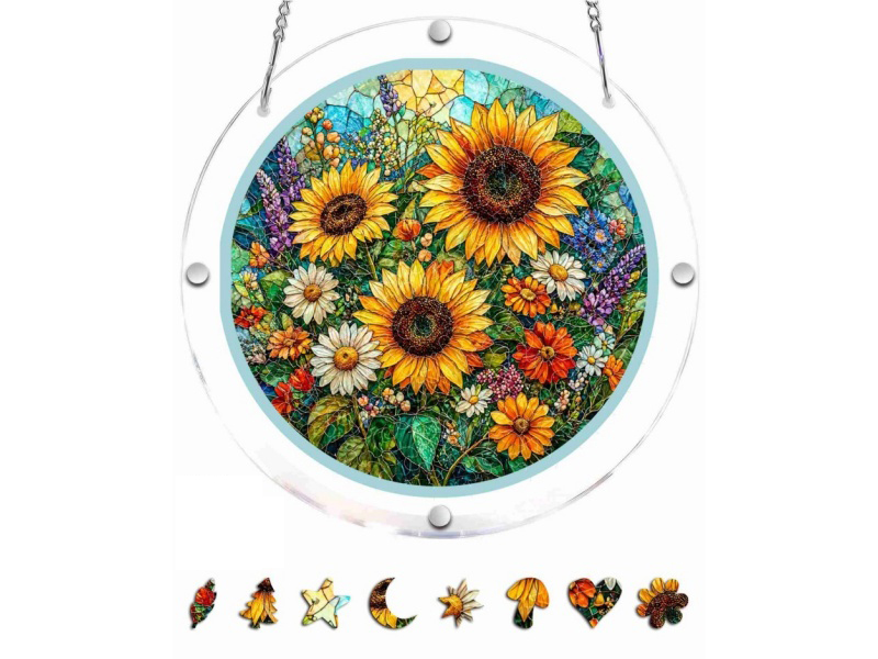 8.9-Inch Acrylic Jigsaw Puzzle
